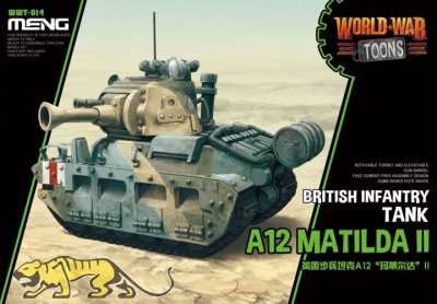A12 Matilda - British Infantry Tank - World War Toons - 1:Egg