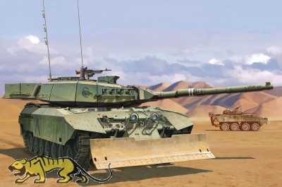 Leopard C2 Mexas with Dozer Blade - Canadian Main Battle Tank - 1/35
