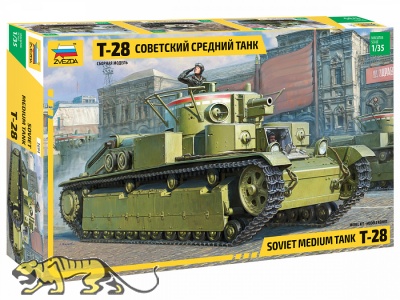 T-28 - Soviet Medium Tank - 1/35