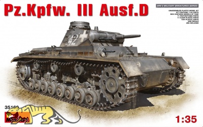 Panzerkampfwagen III Ausf. D - 1/35