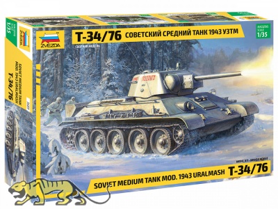T-34/76 - Model 1943 - Uralmash - 1/35