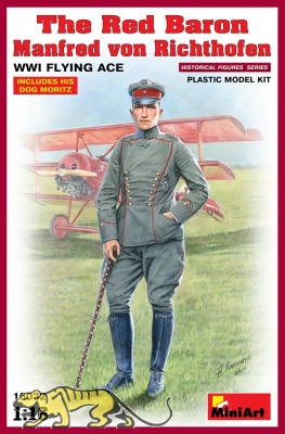 The Red Baron - Manfred von Richthofen - WWI Flying Ace - 1:16