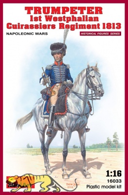 Trumpeter - 1st Westphalian Cuirassiers Regiment - 1813 - Napoleonic Wars - 1:16