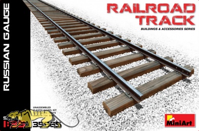 Railroad Track - Russian Gauge - 1/35