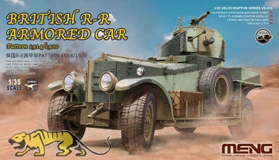 British R-R Armored Car - Pattern 1914 / 1920 - 1:35