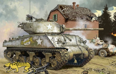 M4A3 (76)W Sherman - US Medium Tank - 1:35