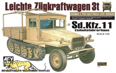 Sd.Kfz. 11 - Late Version with Einheitsfahrerhaus - 1/35