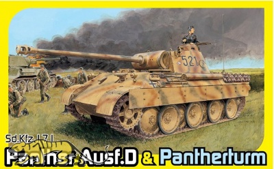 Panther Ausf. D mit Pantherturm - 1/35