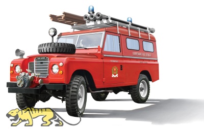 Land Rover - Fire Truck / Feuerwehr - 1:24