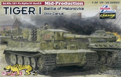 Tiger I - Mid Production - Otto Carius - Battle of Malonovka - 1/35