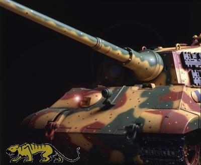 Tamiya King Tiger Production Turret - RC Full Option Kit - 1/16
