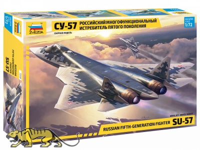 Suchoi Su-57- Russisches Jagdflugzeug der fünften Generation - 1:72