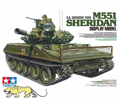 M551 Sheridan - US Airborne Tank - Standmodell - 1:16