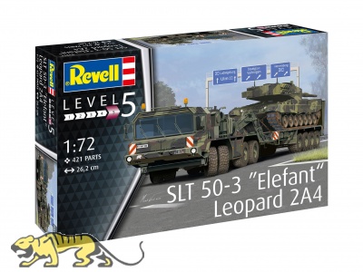 SLT 50-3 - Elefant + Leopard 2A4 - 1:72