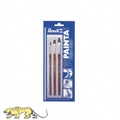 Painta Flatbrush-Set - 3 brushes