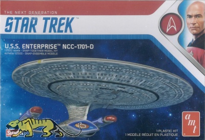USS Enterprise NCC-1701-D - Snap-Fit - 1/2500