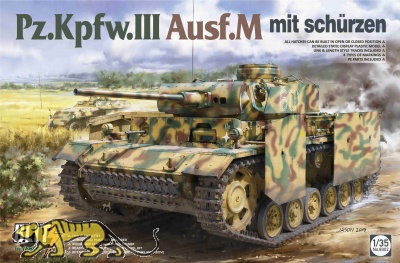 Panzerkampfwagen III Ausf. M - mit Schürzen - 1:35