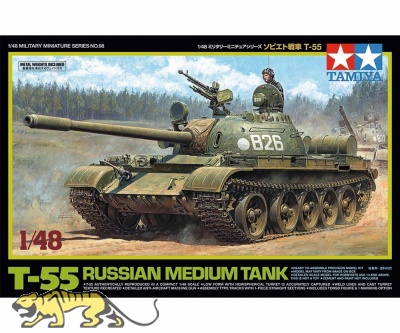 T-55 Russian Medium Tank - 1/48