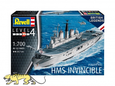 HMS Invincible - Falkland War - 1:700