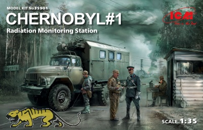 Chernobyl #1 - Radiation Monitoring Station - 1/35