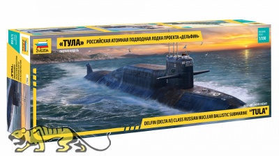 Delfin - Delta IV Class Russian Nuclear Ballistic Submarine - Tula - 1:350