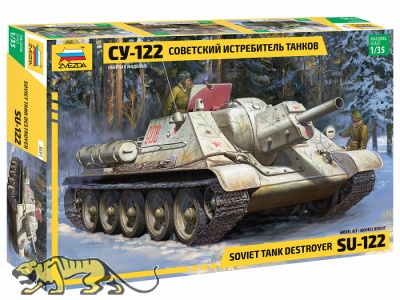 SU-122 - Soviet Tank Destroyer - 1/35