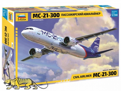 Irkut MC-21-300 - Passagierflugzeug - 1:144