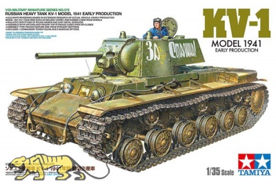 KV-1 - Russischer schwerer Panzer - Modell 1941 - Frühe Produktion - 1:35