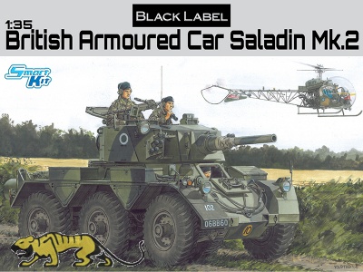 Saladin Mk. 2 - British Armoured Car - 1/35