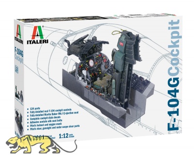F-104G Starfighter Cockpit - 1/12