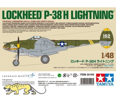 Lockheed P-38 H Lightning - Limitiert- 1:48