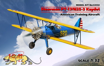 Stearman PT17 / N2S-3 Kaydet - American Training Aircraft - 1:32