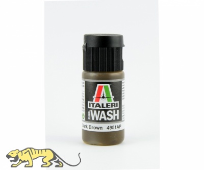 Italeri Model Wash - Dark Brown / Dunkelbraun - Acryl - 20ml