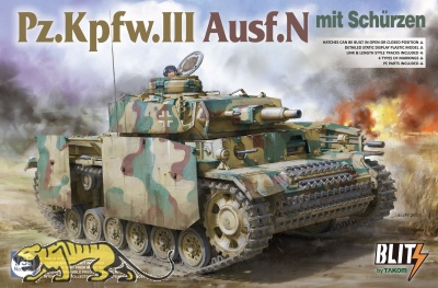 Panzerkampfwagen III Ausf. N - mit Schürzen - 1:35