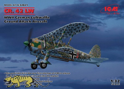 CR. 42 LW - German Luftwaffe Ground Attack Aircraft - 1/32