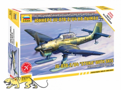 Junkers Ju 87B-2/U4 - Stuka with Skies - German Dive Bomber - 1/72