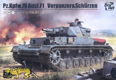 Panzerkampfwagen IV Ausf. F1 - Vorpanzer & Schürzen - 3in1 - 1/35
