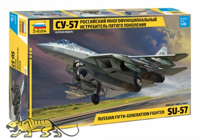 Suchoi Su-57 - Russischer Jäger der fünften Generation - 1:48