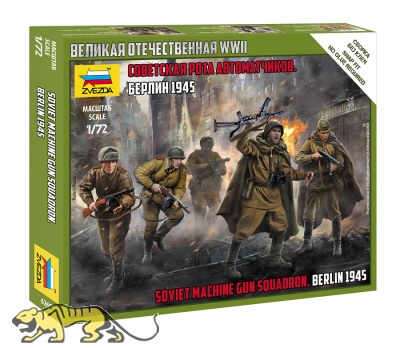 Soviet Machine Gun Squad - Berlin 1945 - 1/72