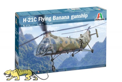 H-21C Flying Banana gunship - 1:48