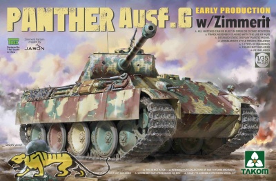 Panzerkampfwagen Panther Ausf. G - Early Production - with Zimmerit - 1/35