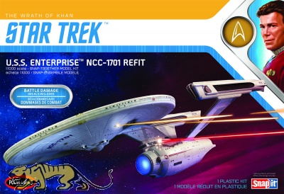 USS Enterprise NCC-1701 - Refit - The Wrath of Khan - 1:1000