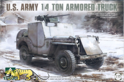 US Army 1/4 ton Armored Truck - 1:35