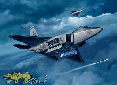 Lockheed Martin F-22A Raptor - 1:72