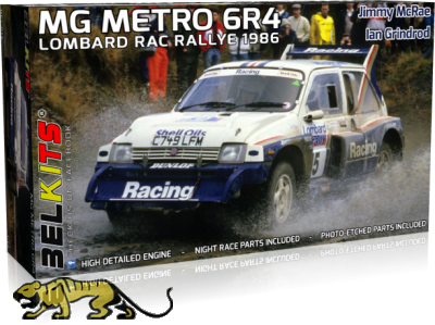 MG Metro 6R4 - Lombard RAC Rallye - 1/24