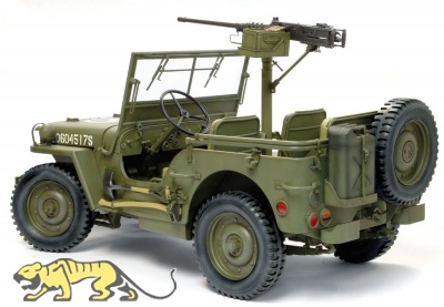 US 1/4 Ton 4x4 Truck with .50 cal Machine-Gun - Willys MB - 1:6