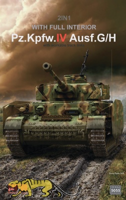 Panzerkampfwagen IV Ausf. G / H - 2in1 - with full Interior - 1/35