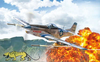 North American F-51D Mustang - Korean War - 1:72