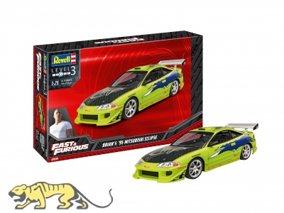 Fast & Furious - Brian's 1995 Mitsubishi Eclipse - 1:25