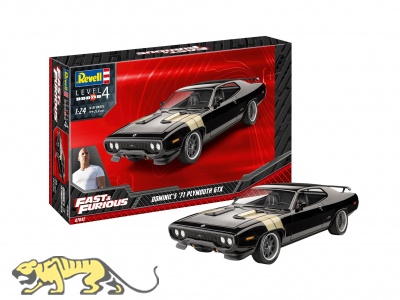 Fast & Furious - Dominic's 1971 Plymouth GTX - 1:25